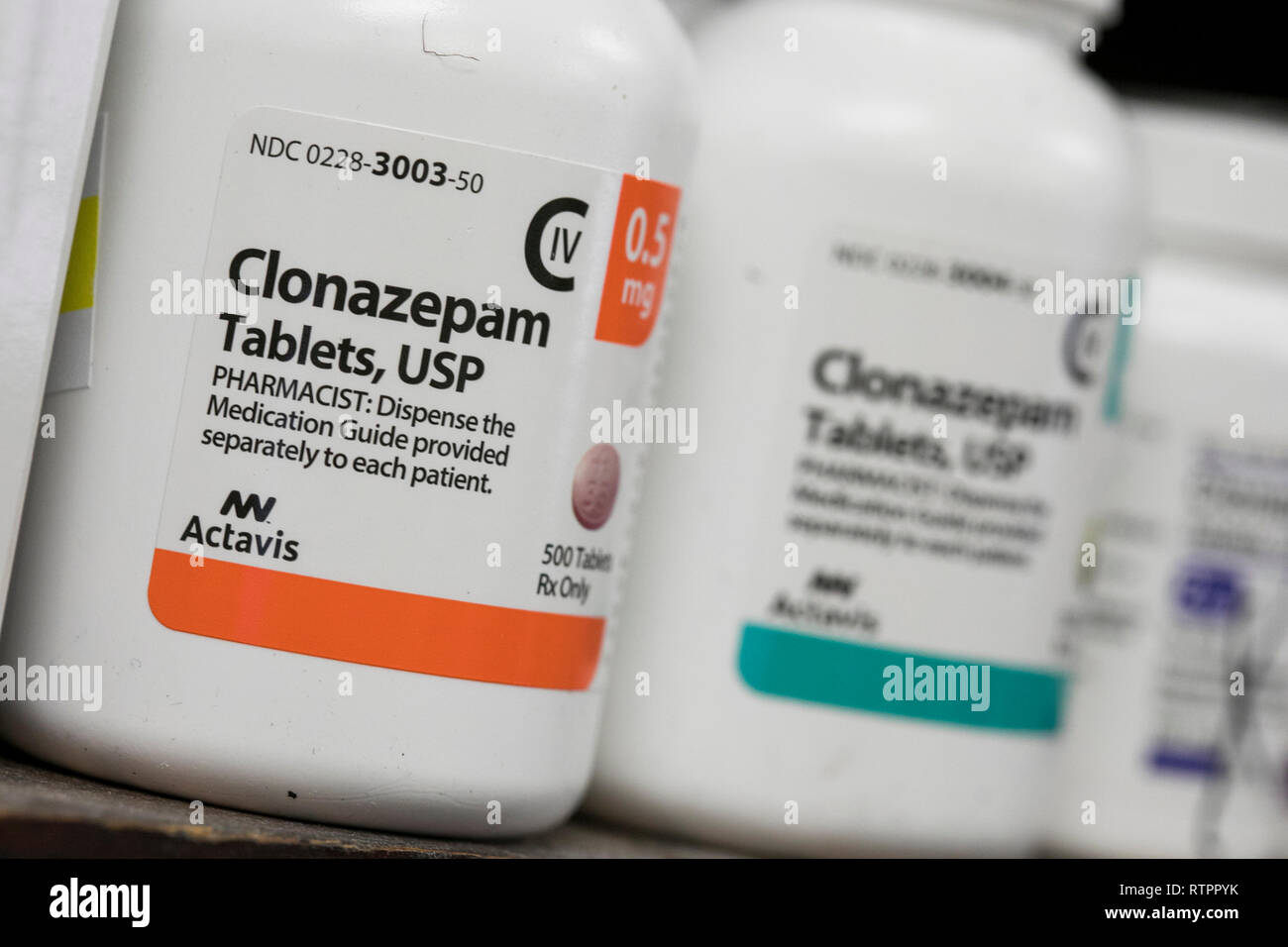 Pilule Clonazepam