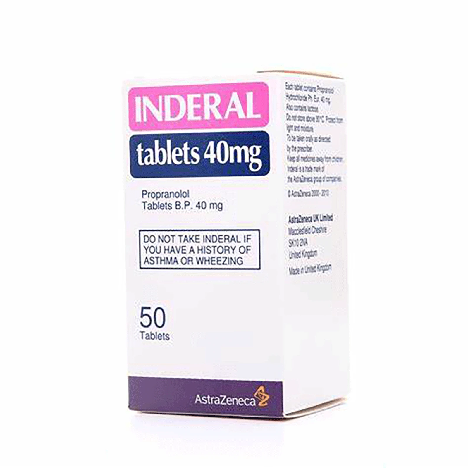 Prix du inderal