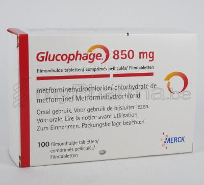 Prix metformine 850