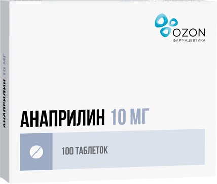 Propranolol 10mg spc
