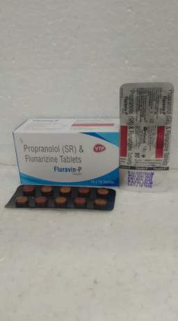 Propranolol 40 mgflunarizine 10 mg