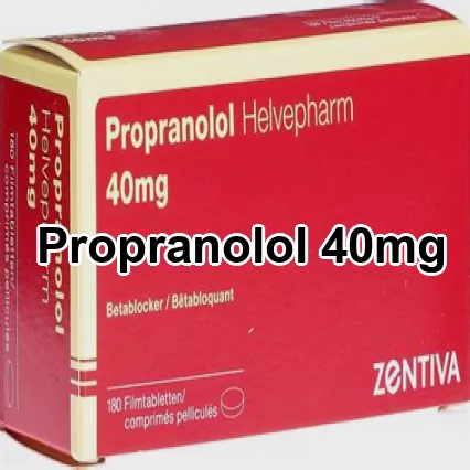 propranolol 40mg dorocardyl