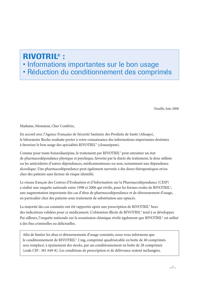 Rivotril 1mg