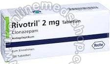 rivotril 2 mg france