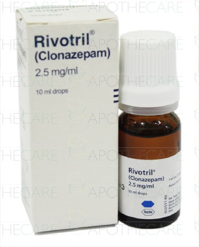 Rivotril De 0.5 Mg