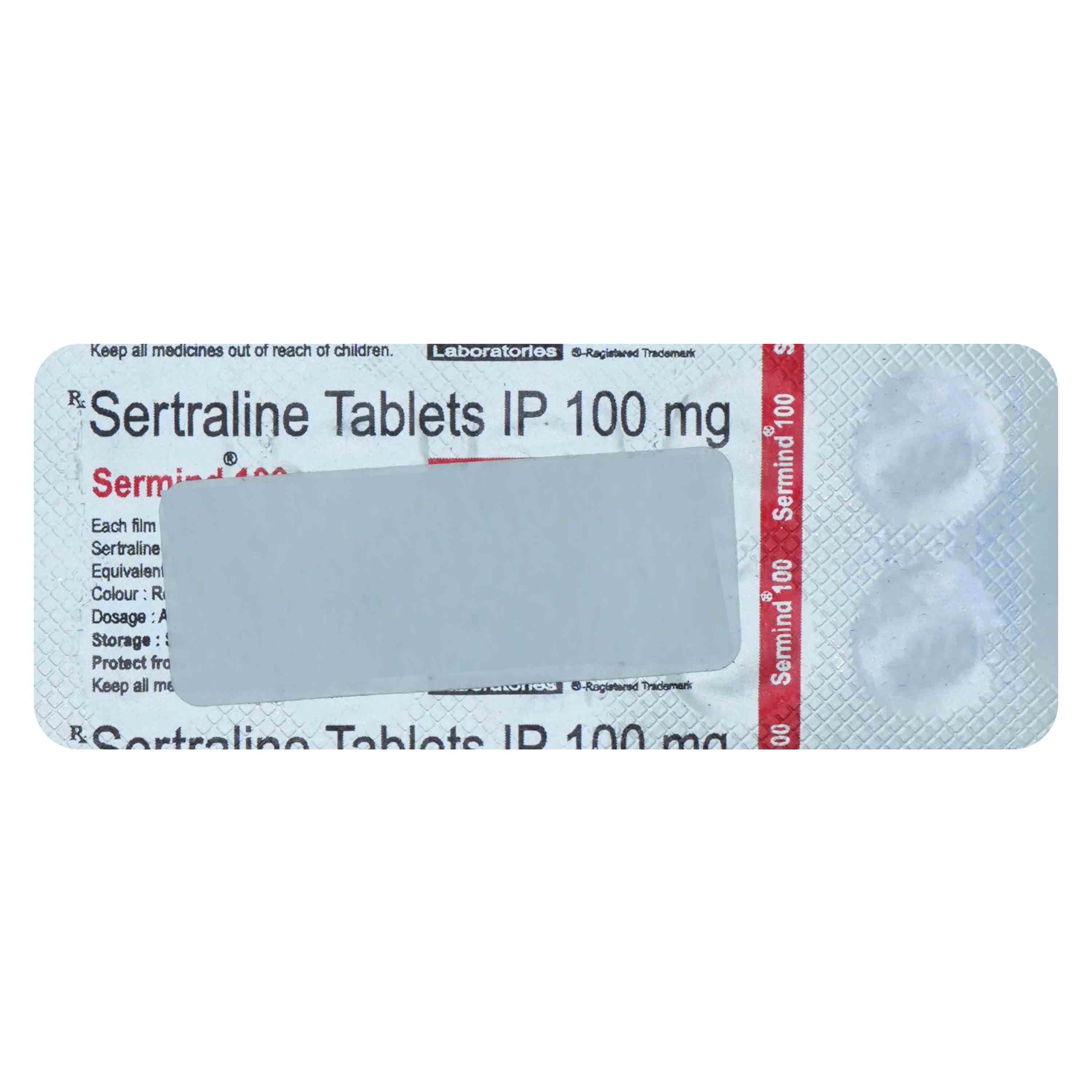 Sertraline 100mg Emc