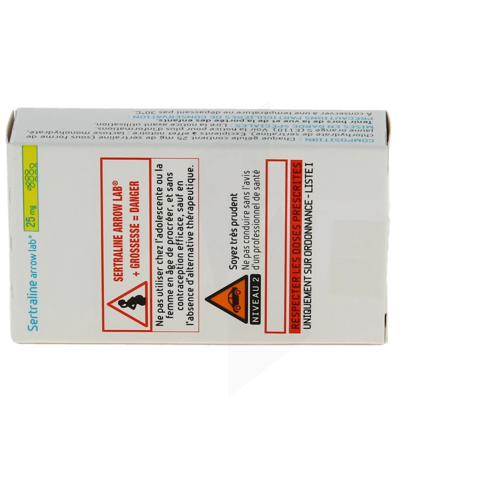 Sertraline 25mg spc