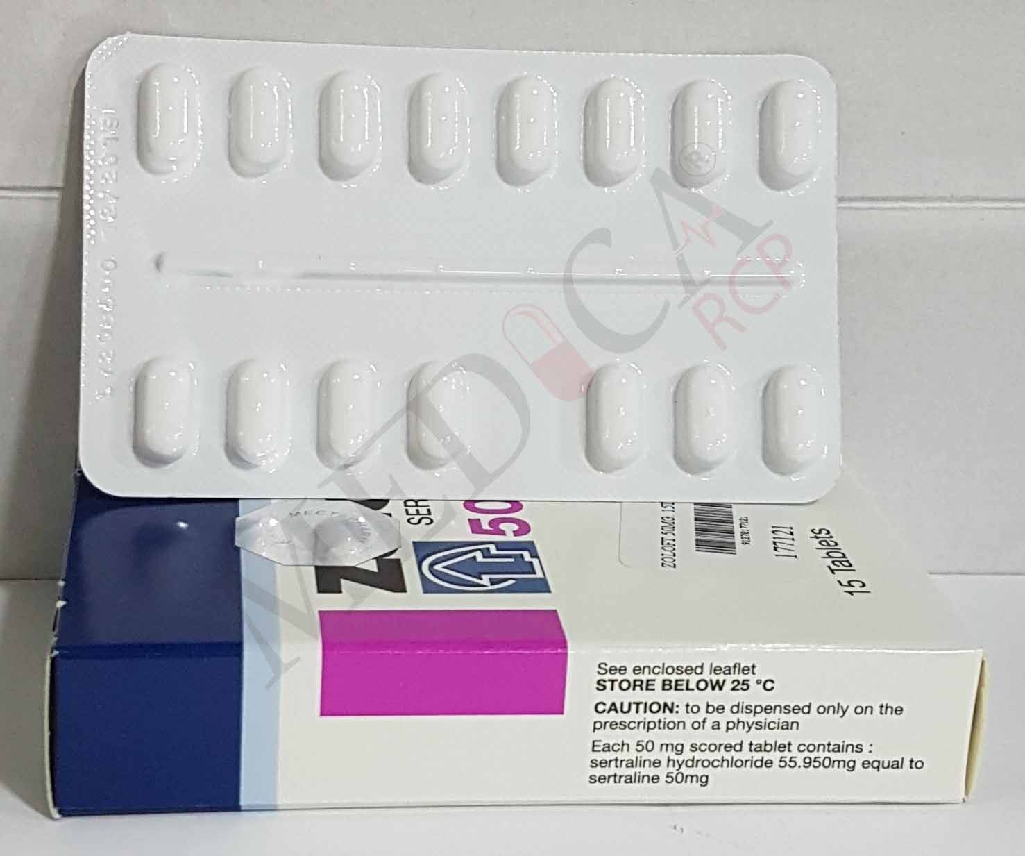 sertraline 50 prix