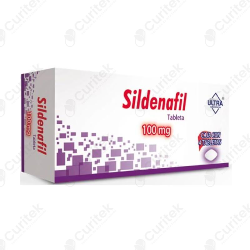 Sildenafil 100 Mg 4 Tabletas