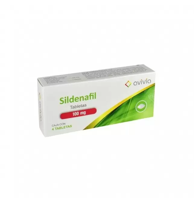 Sildenafil 100 mg 4 tabletas