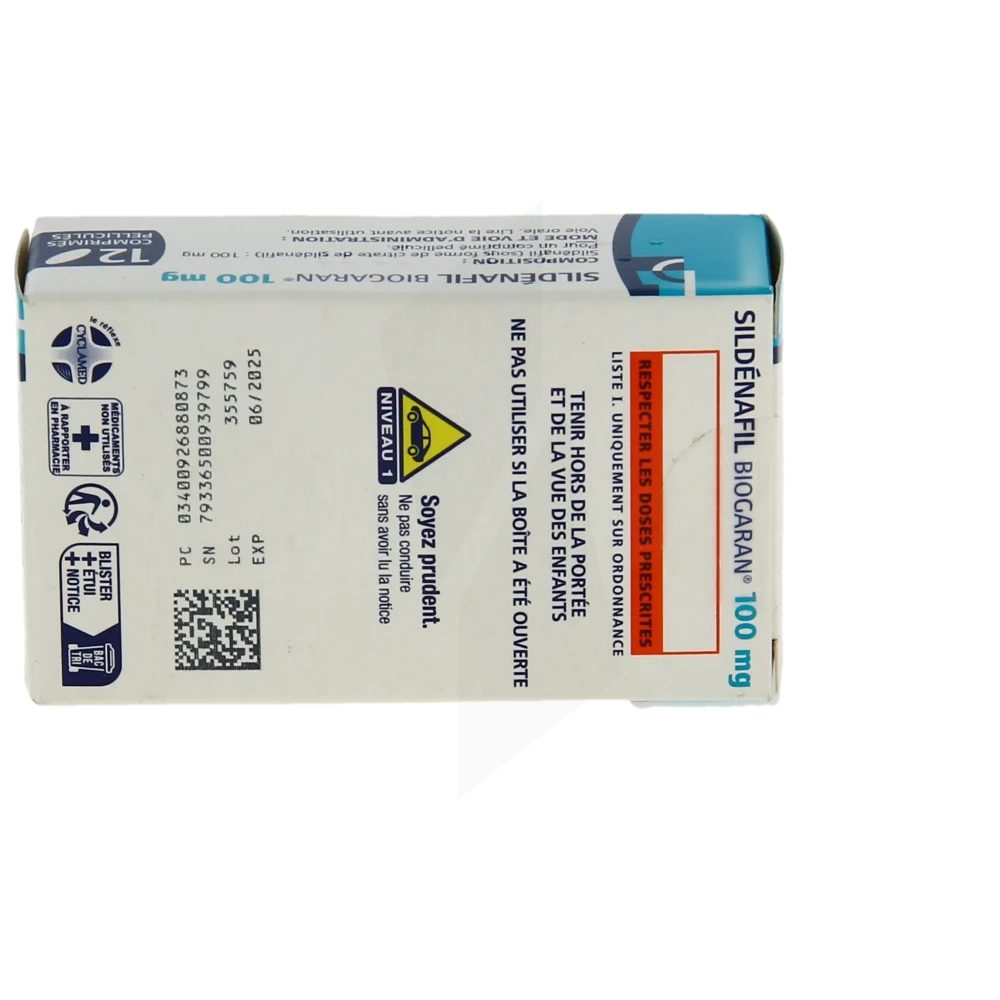sildenafil 100 mg biogaran
