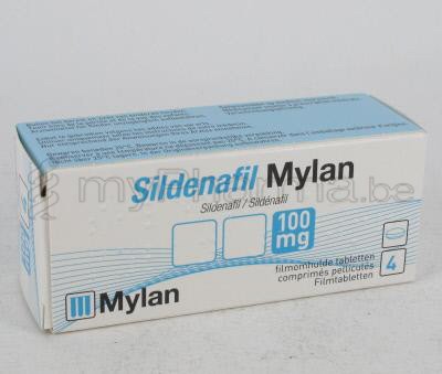 Sildenafil 100 mg prix belgique
