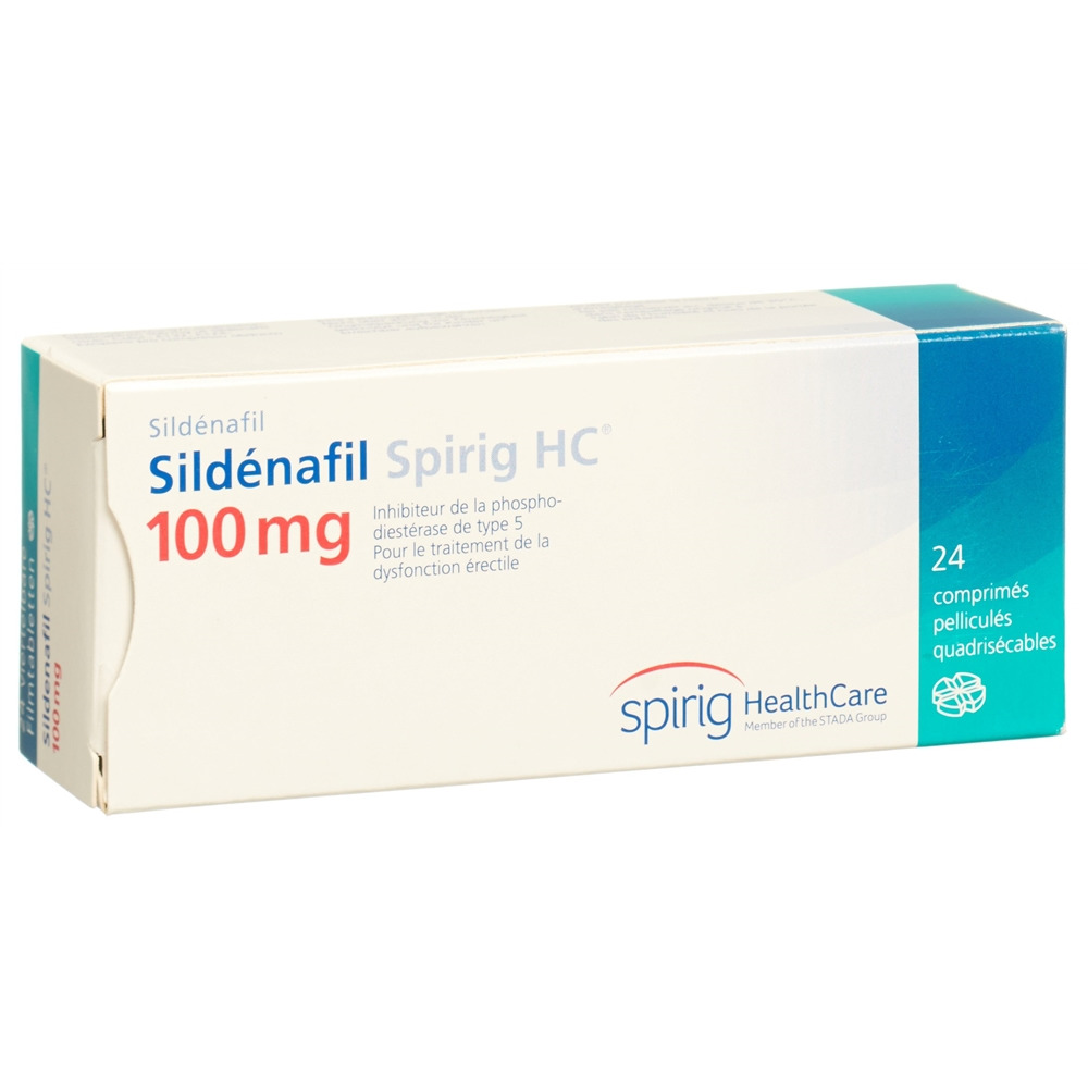 Sildenafil 100mg Boite De 24