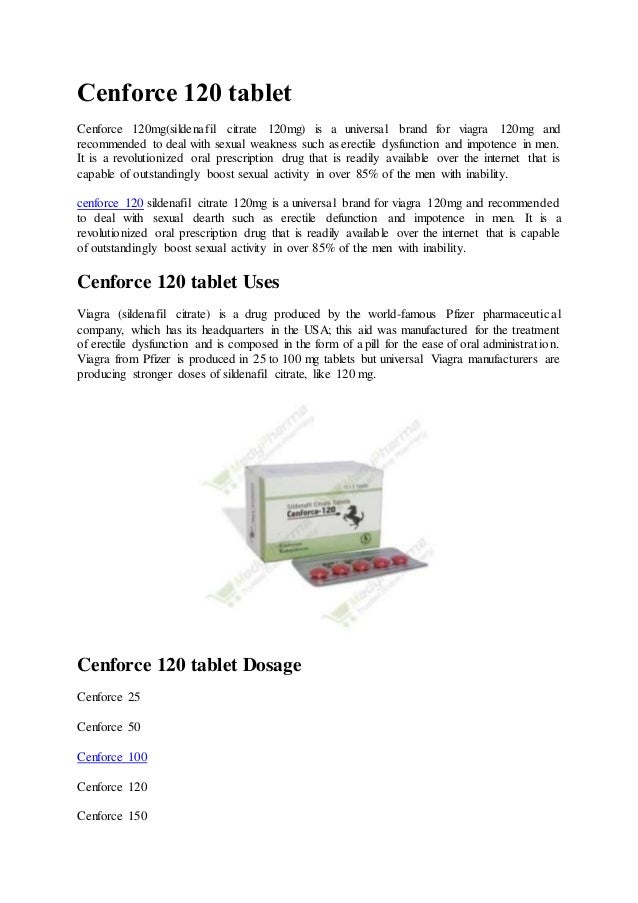 Sildenafil 120mg