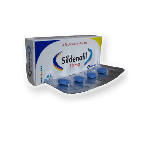 sildenafil 50 mg 4 tabletas