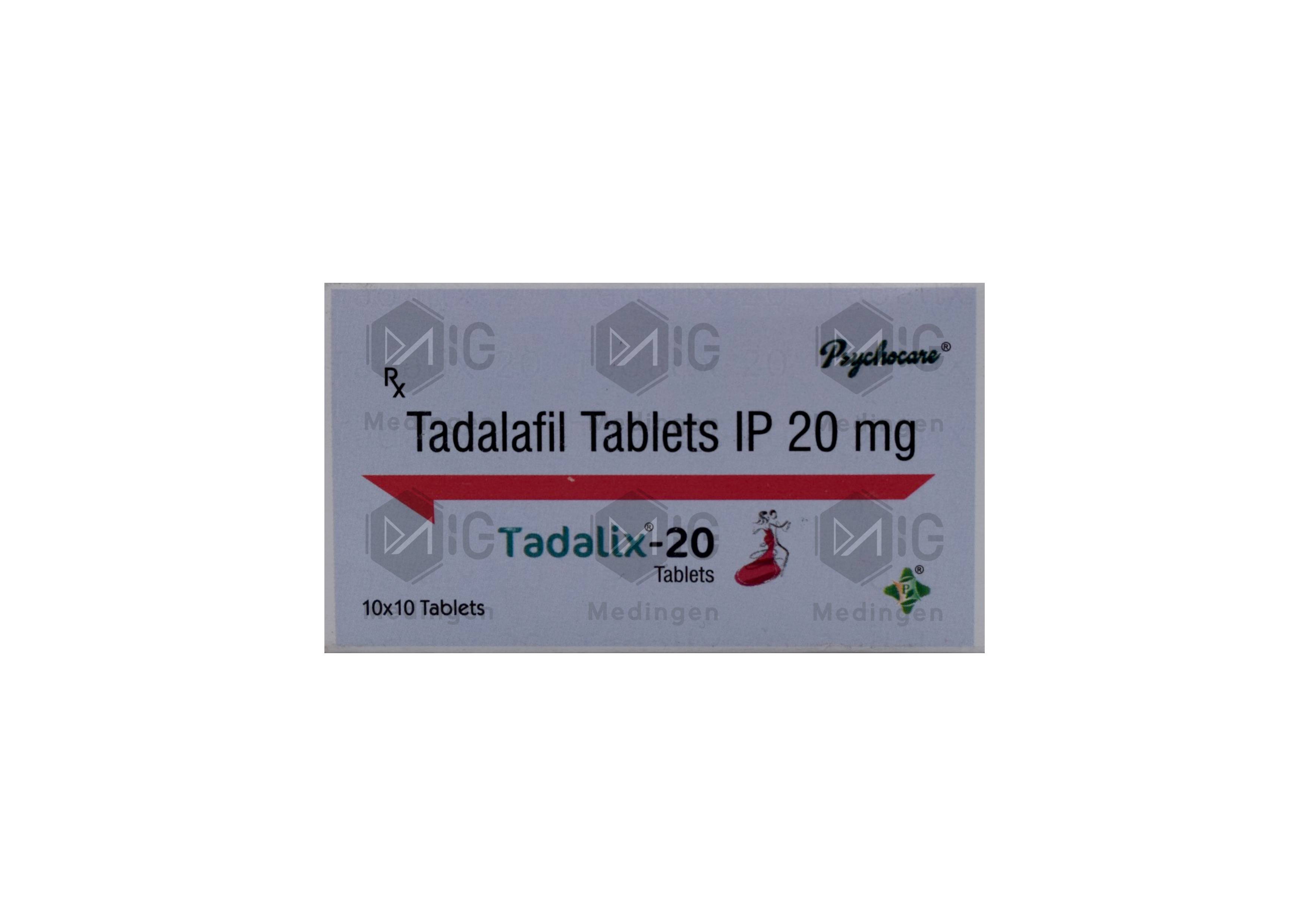 Tadalafil 20 Mg Arrow