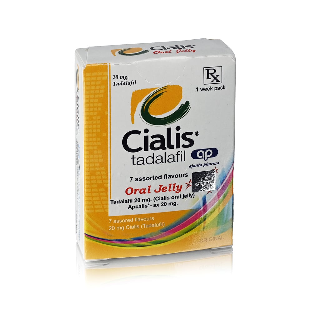 Tadalafil 20 mg jelly