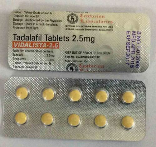 Tadalafil 2.5mg