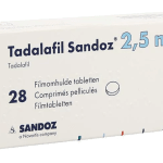 Tadalafil sandoz 2.5 mg