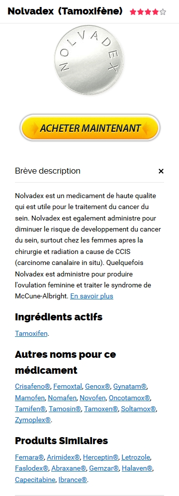 Tamoxifène Le Moins Cher