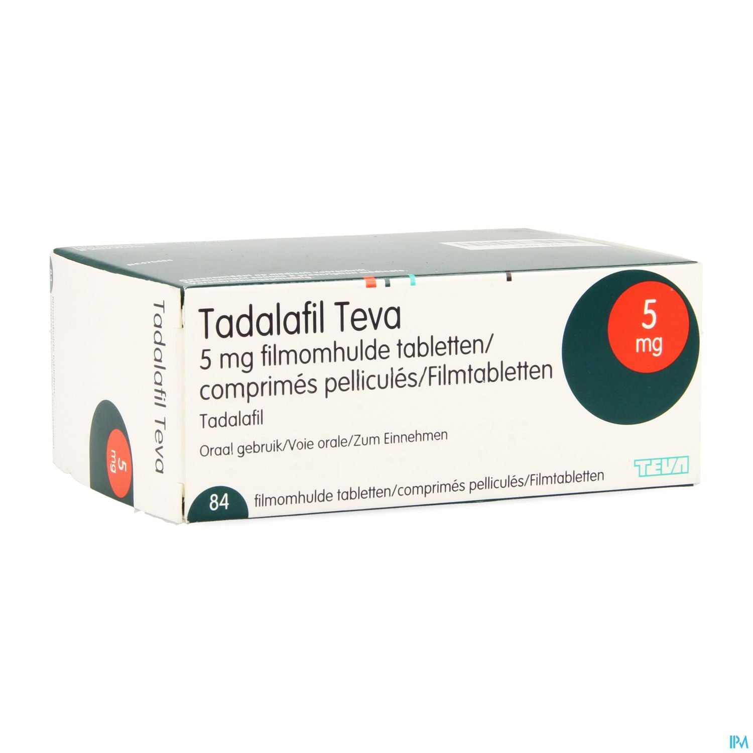 teva tadalafil 5mg 84 comprimés