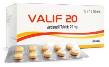 Valif vardenafil 20mg