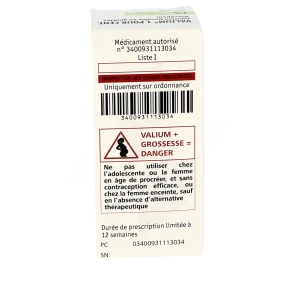 Valium ampoule prix
