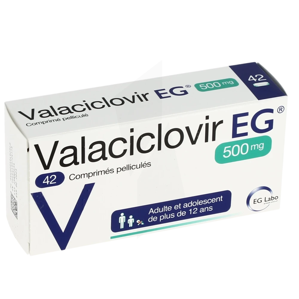 Valtrex 500 mg prix