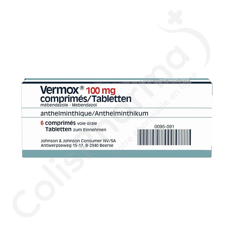 vermox sans ordonnance