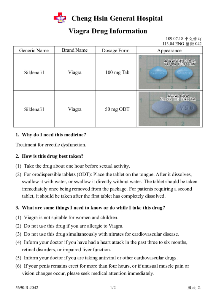 viagra 50 mg odt