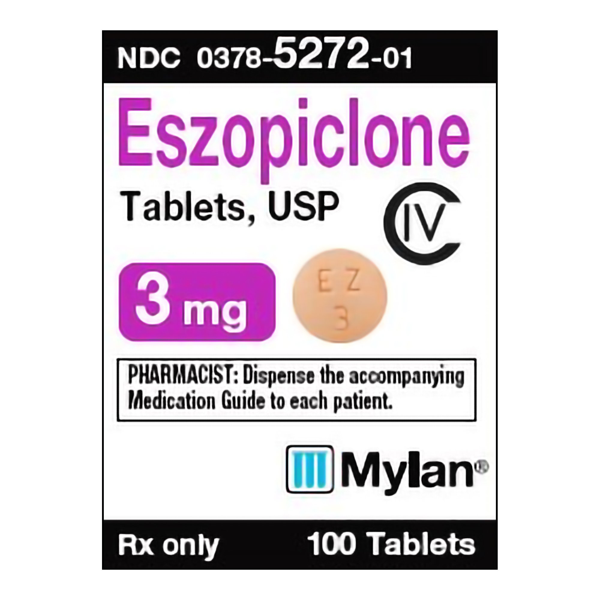 Zopiclone Mylan Prix