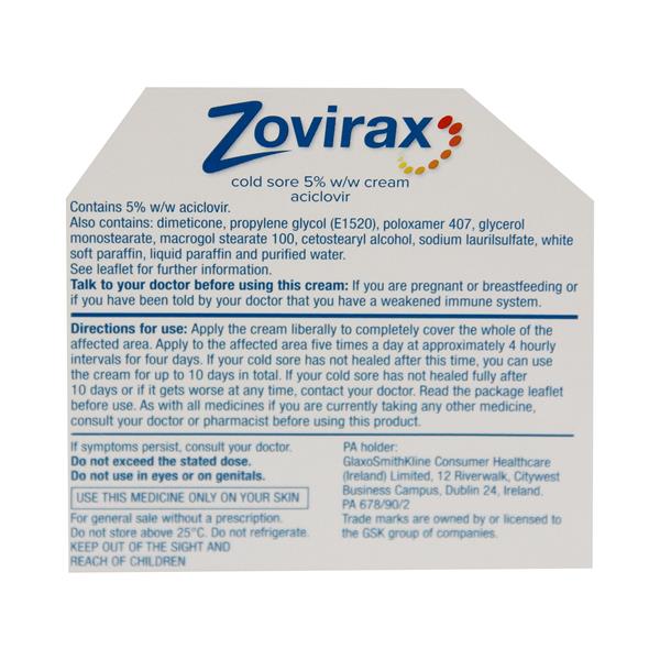 Zovirax Cream France